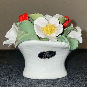 Porcelain Christmas Basket